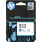 HP 933 Cartouche Cyan Originale