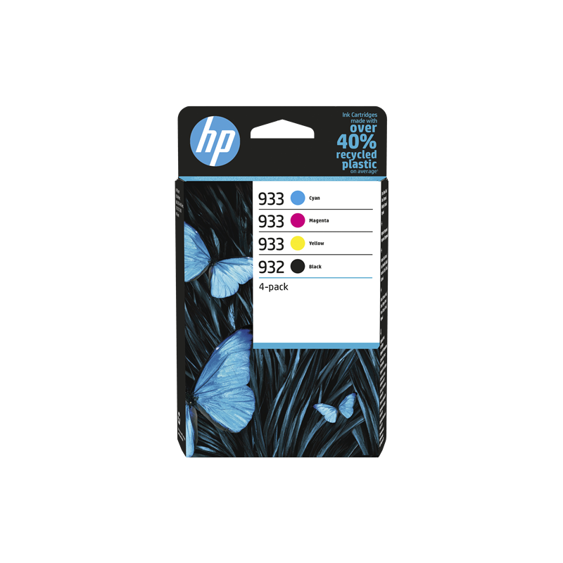 HP 932 / 933 Multipack 4 Cartouches Originales
