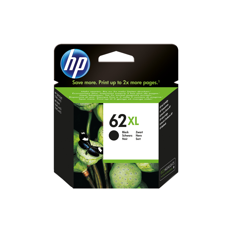 HP 62XL Cartouche Noir Originale