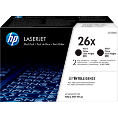 HP 26X Multipack Noir Original 