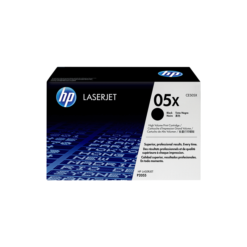 HP 05X Toner Noir Original (CE505X)