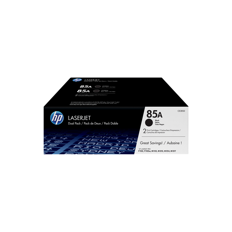 HP 85A Multipack Noir Original