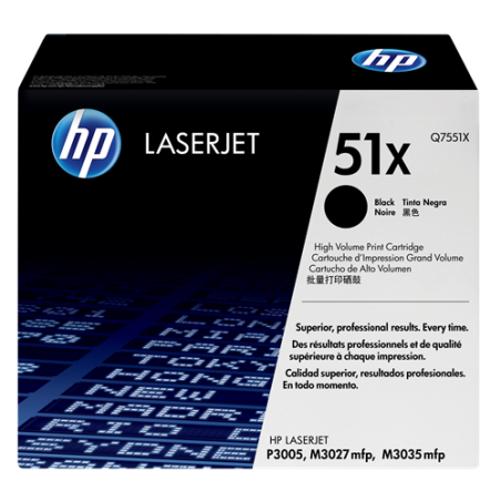 HP 51X Toner Noir Original 