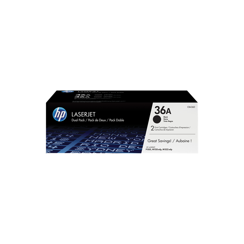 HP 36A Multipack Noir Original