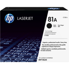 HP 81A Toner Noir Original 