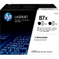 HP 87X Multipack Noir Original 