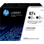 HP 87X Multipack Noir Original