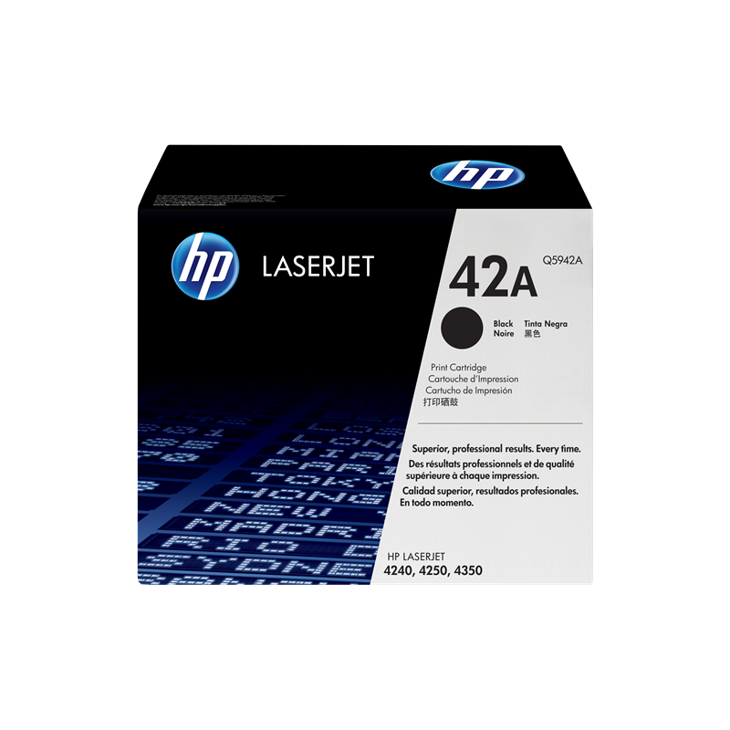 HP 42A Toner Noir Original (Q5942A)