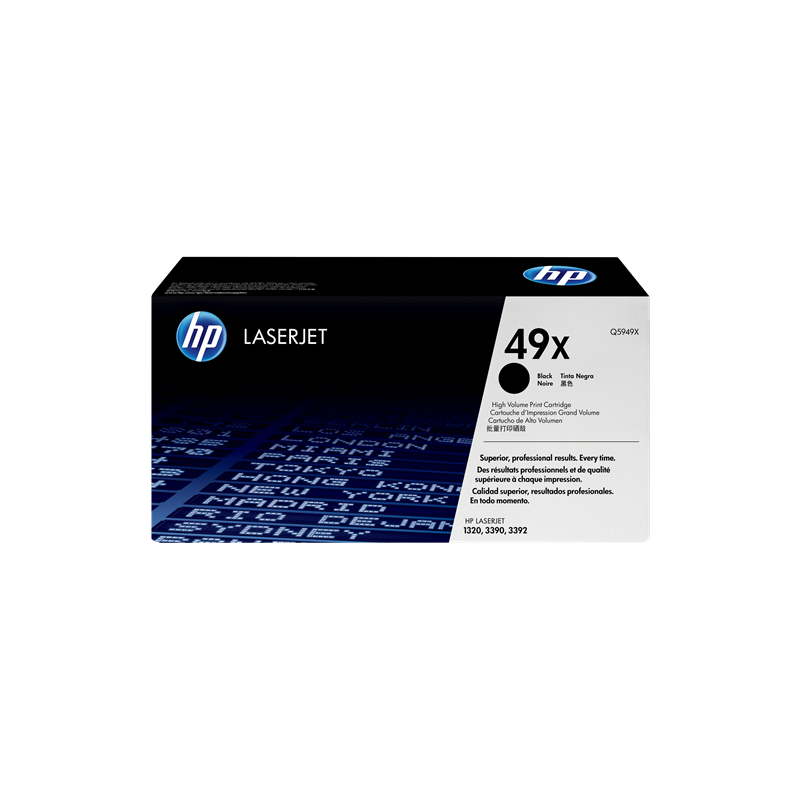 HP 49X Toner Noir Original (Q5949X)