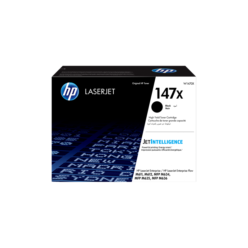 HP 147X Toner Noir Original (W1470X) HP 147X Toner Noir Original (W1470X)