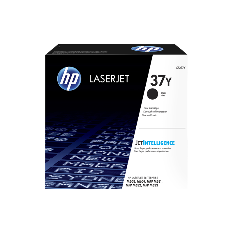 HP 37Y Toner Noir Original (CF237Y)