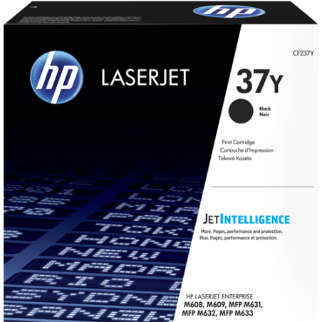 HP 37Y Toner Noir Original 