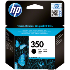HP 350 Cartouche Noir Originale 
