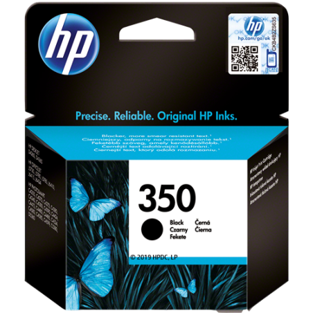 HP 350 Cartouche Noir Originale 