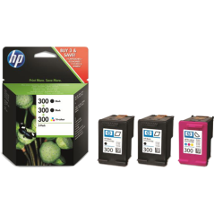 HP 300 Multipack 4 Couleurs Original 