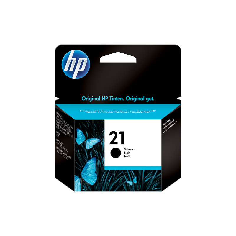 HP 21 Cartouche Noir Originale