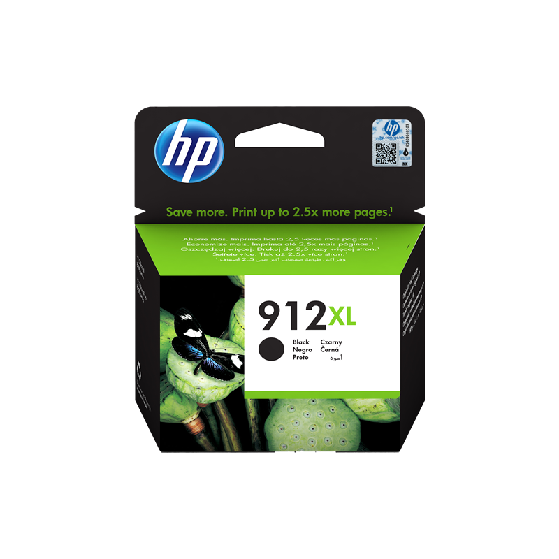 HP 912XL Cartouche Noir Originale