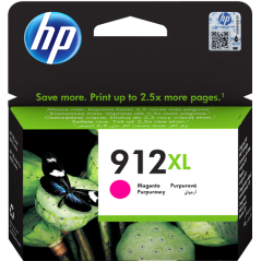 HP 912XL Cartouche Magenta Originale 