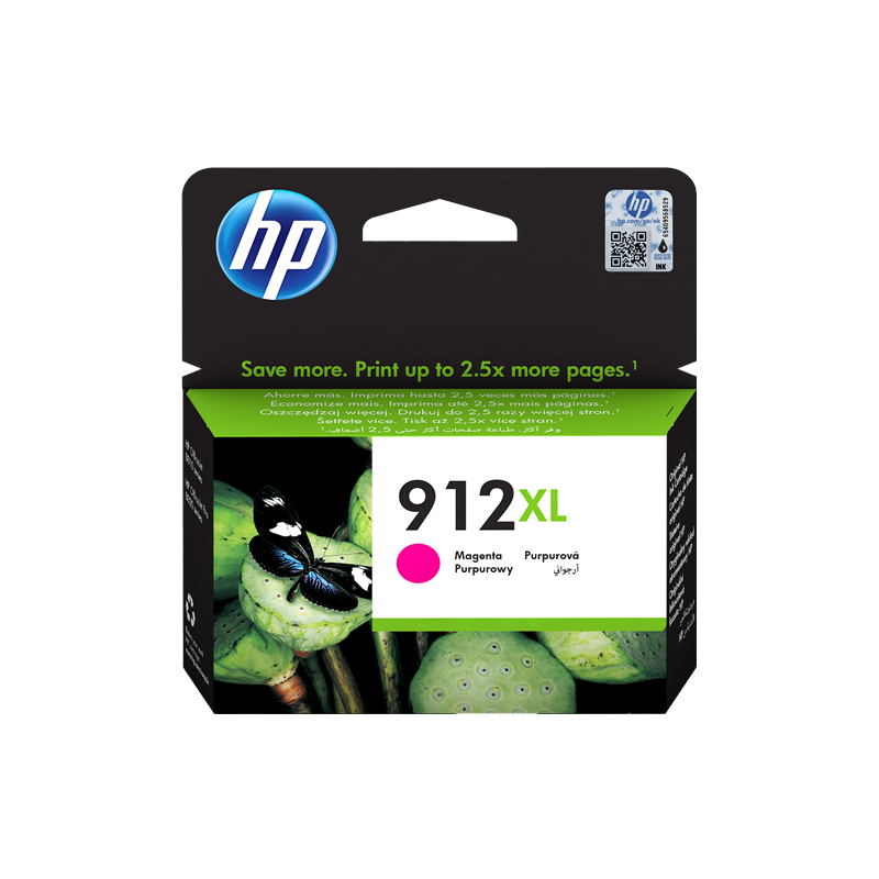 HP 912XL Cartouche Magenta Originale