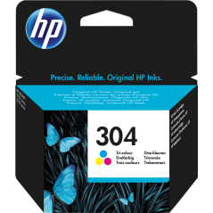 HP 304 Cartouche Couleur Originale 