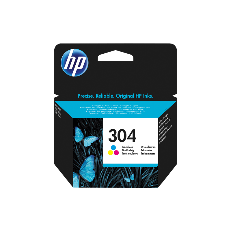 HP 304 Cartouche Couleur Originale