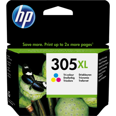 HP 305XL Cartouche Couleur Originale 