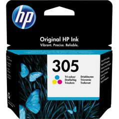 HP 305 Cartouche Couleur Originale 