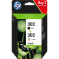HP 302 Multipack 2 Cartouches Original