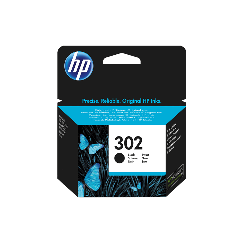 HP 302 Cartouche Noir Originale