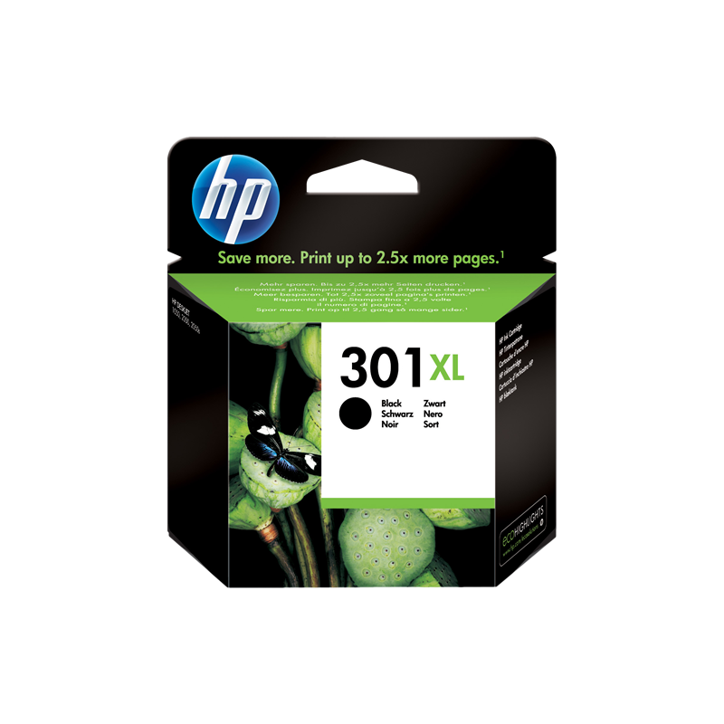 HP 301XL Cartouche Noir Originale