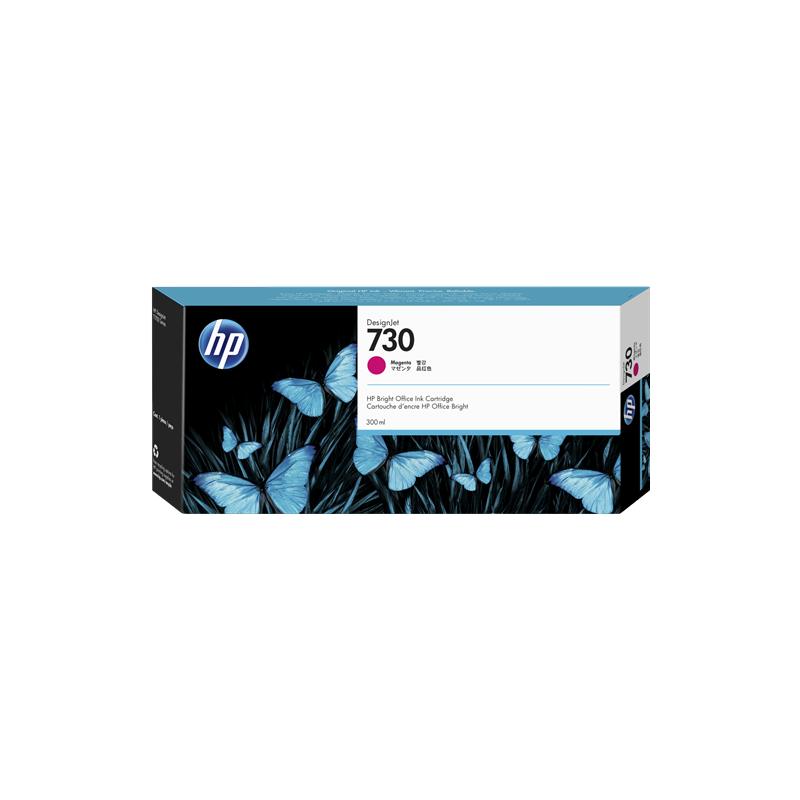 HP 730 Cartouche Magenta 300ml Originale