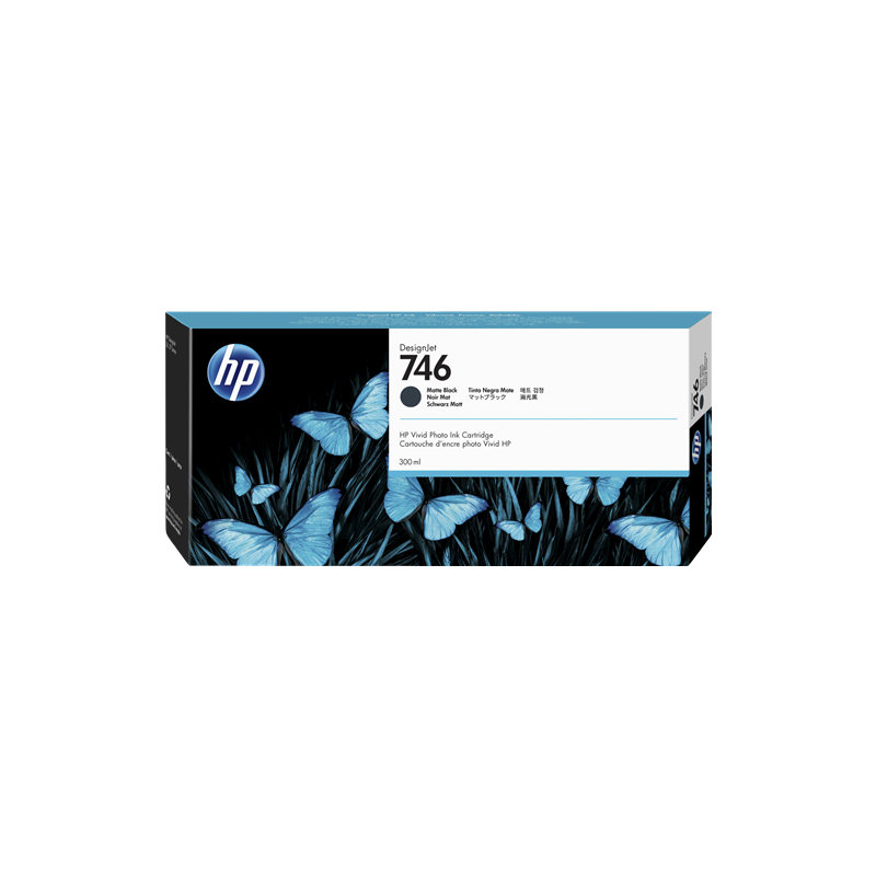 HP 746 Cartouche Noir Mat Originale