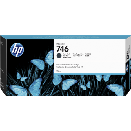 HP 746 Cartouche Noir mat Originale 
