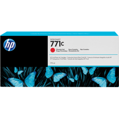 HP 771C Cartouche Rouge Originale 