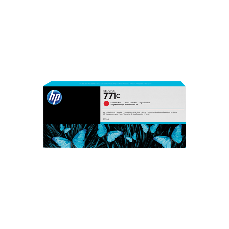 HP 771C Cartouche Rouge Originale
