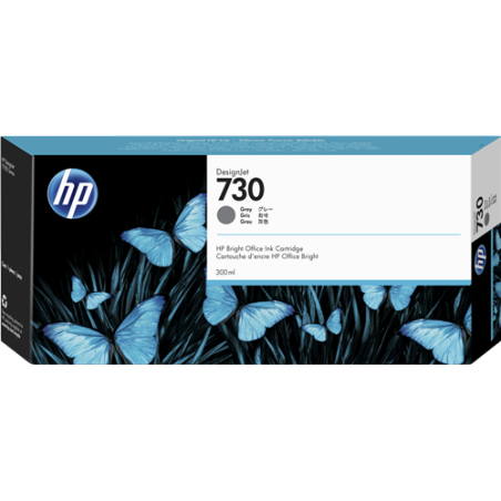 HP 730 Cartouche Gris Originale 