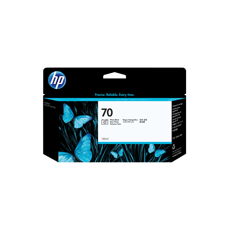 HP 70 Cartouche Noir photo Originale