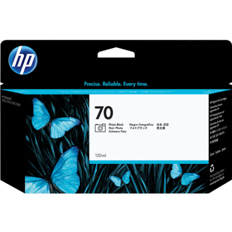 HP 70 Cartouche Noir photo Originale 