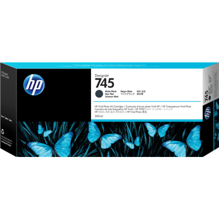 HP 745 Cartouche Noir Originale 