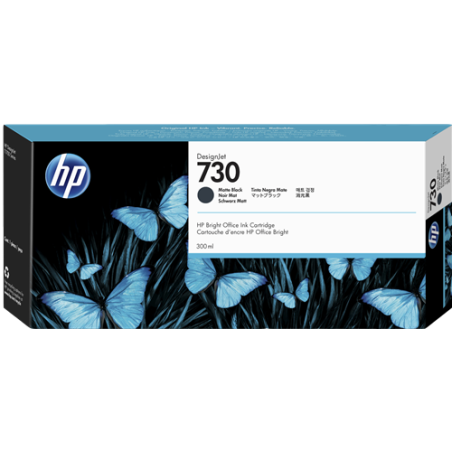 HP 730 Cartouche Noir mat Originale 