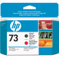 HP 73 Tête d'impression Noir / Rouge Originale