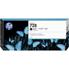HP 728 Cartouche Noir Originale 