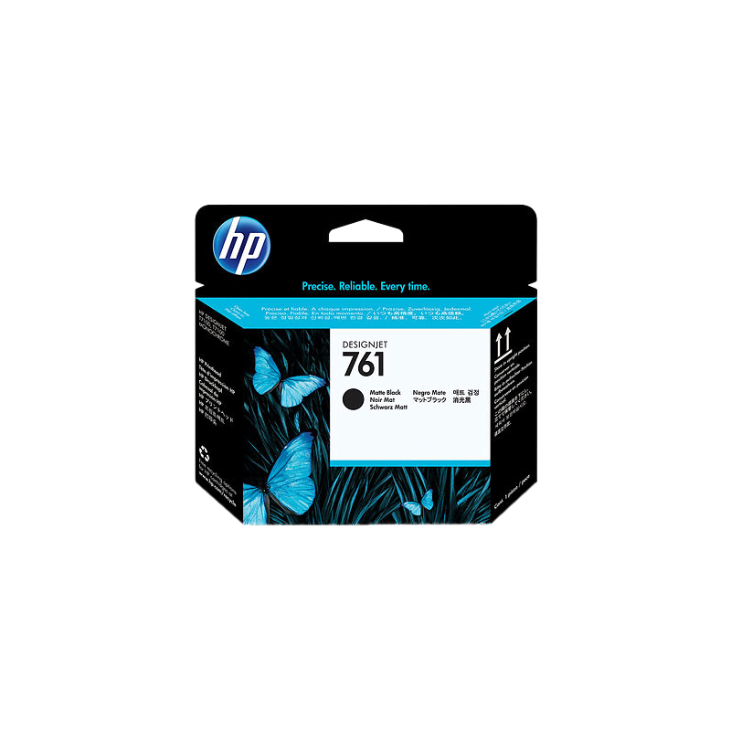HP 761 Tête d'impression Noir Mat Originale