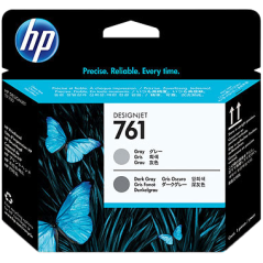 HP 761 Tête d'impression Gris / Gris foncé Originale 