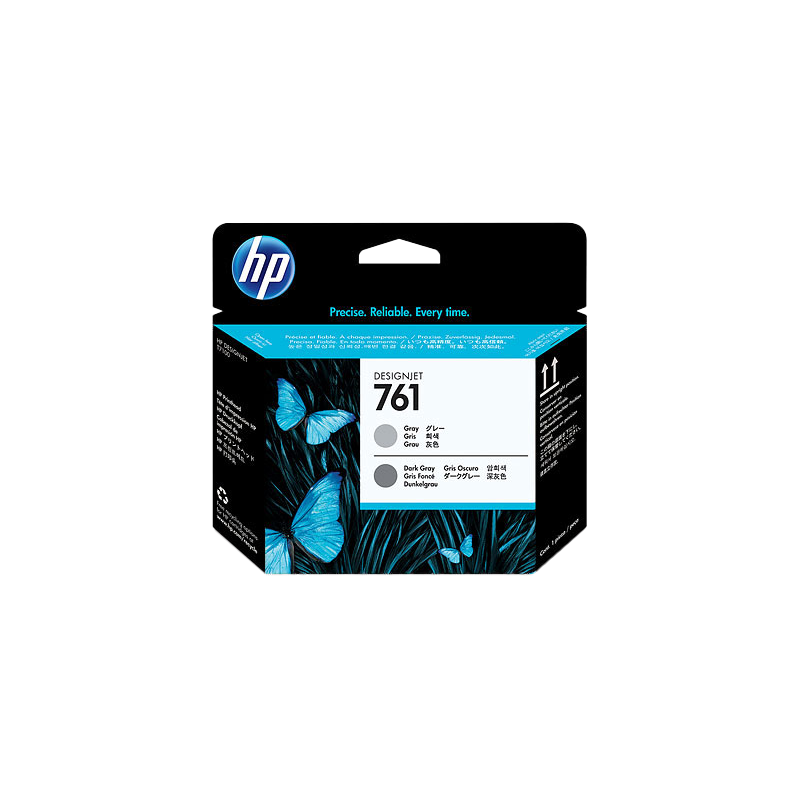 HP 761 Tête d'impression Gris / Gris foncé Originale