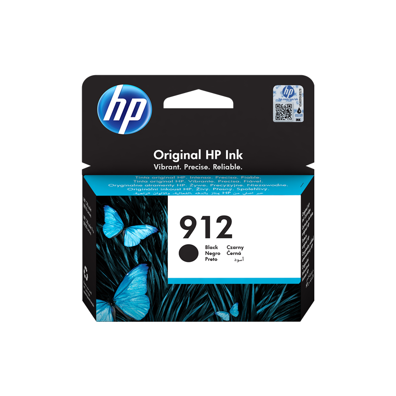 HP 912 Cartouche Noir Originale