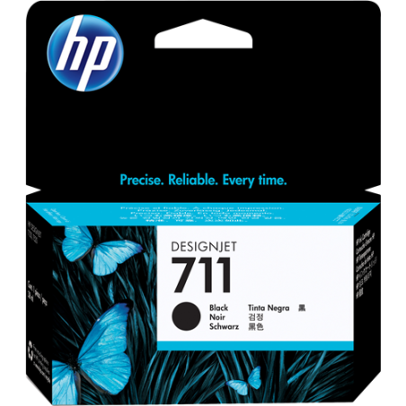 HP 711 Cartouche Noir Originale 