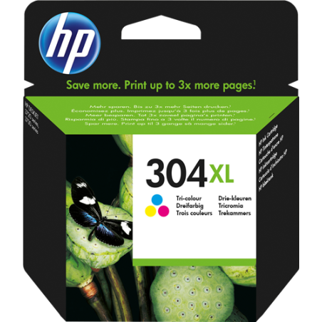 HP 304XL Cartouche Couleur Originale 