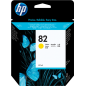 HP 82 Cartouche Jaune Originale