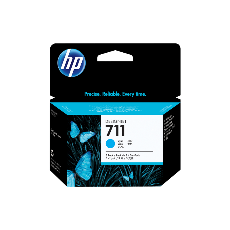 HP 711 Multipack Cyan Original